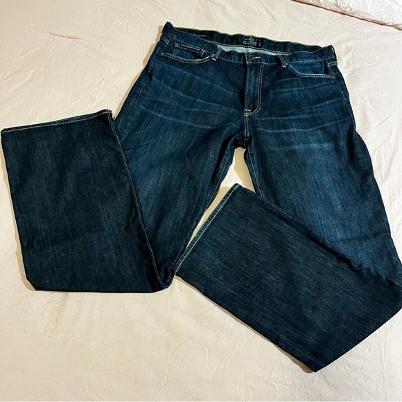 Lucky Brand Men 367 Vintage Bootcut Jean 38X34 92% Cotton Stonewash 4way Stretch - Picture 4 of 14